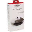 Kit Ying Yang 2500 ml di Silikomart è set 2 stampi in silicone bianco linea Top White da 230x195 h50 mm