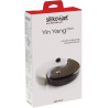 Kit Ying Yang 2500 ml di Silikomart è set 2 stampi in silicone bianco linea Top White da 230x195 h50 mm Kit Ying Yang 2500 ml di Silikomart è set 2 stampi in silicone bianco linea Top White da 230x195 h50 mm