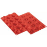 Stampo in silicone mini swirl o piccolo turbinio, 15 cavita da 4,7 cm