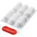 Kit Eclair 140 ml Stampo in silicone 129 x 40 e h 35 mm + cutter di Silikomart
