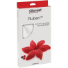 Stampo Ruben 140 Silikomart: stampo in silicone per 6 petali da 114x57 h45 mm con cutter Stampo Ruben 140 Silikomart: stampo in silicone per 6 petali da 114x57 h45 mm con cutter