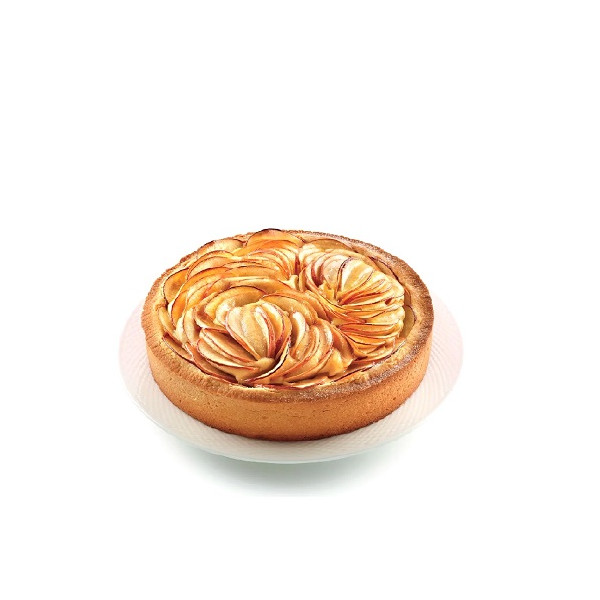 Round pan SFT118 Silikomart: stampo in silicone con anello di sicurezza per tortiera tonda ø18xh4 cm