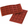Mini Waffel Silikomart stampo silicone 12 waffel mini 45 x 35 h 10 mm Mini Waffel Silikomart stampo silicone 12 waffel mini 45 x 35 h 10 mm