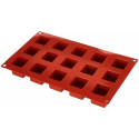 Stampo 15 piccoli cubi o small cube da 3,5 cm in silicone SF105 di Silikomart