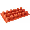 Stampo silicone 18 mini Cannele Bordelais ø35 mm ed h 35 mm da Silikomart Stampo silicone 18 mini Cannele Bordelais ø35 mm ed h 35 mm da Silikomart