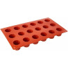 Stampo silicone 18 mini Cannele Bordelais ø35 mm ed h 35 mm da Silikomart Stampo silicone 18 mini Cannele Bordelais ø35 mm ed h 35 mm da Silikomart