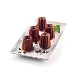 Da ø3,5 a ø5,5 cm Cannelé Bordelais Silikomart – Stampo in Silicone per Cannele