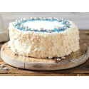 Set Decor Mix argento e azzurro Decora: 3 decorazioni di perle, maxi perle e bastoncini da 85 g per decorazione di dolci