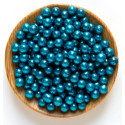 Perline azzurre metallizzato Decora per decorazioni di dolci e torte