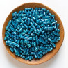 Bastoncini azzurro metallizzato Decora per decorazioni di dolci e torte Bastoncini azzurro metallizzato Decora per decorazioni di dolci e torte