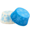 36 Pirottini Muffin in carta decoro Frozen Star diametro 5 cm altezza 3,2 cm da Decora 36 Pirottini Muffin in carta decoro Frozen Star diametro 5 cm altezza 3,2 cm da Decora