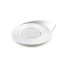 Set 100 vassoi monoporzioni rotondi in plastica bianca da 86 mm, riutilizzabili da Silikomart Set 100 vassoi monoporzioni rotondi in plastica bianca da 86 mm, riutilizzabili da Silikomart