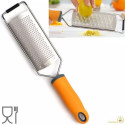 Grattugia lama fine larga Decora ampia lama in acciaio inox per taglio fine lunga 31 cm e larga 6,5 cm