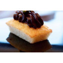 Financiers Silikomart: stampo in silicone per 20 finanzieri piccoli 49x26 h 11 mm