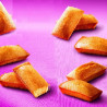 Financiers Silikomart: stampo in silicone per 20 finanzieri piccoli 49x26 h 11 mm Financiers Silikomart: stampo in silicone per 20 finanzieri piccoli 49x26 h 11 mm