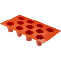 Stampo babà medi in silicone diametro 45 mm SF020 da Silikomart