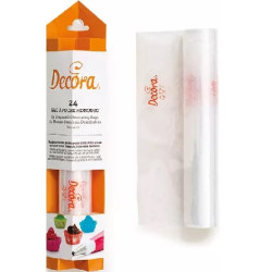 40 o 46 cm Sac a poche monouso Decora sacchi usa e getta per decoratori in plastica trasparente