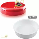 Universo 1200 Silikomart stampo silicone per semifreddi tondi da 18 cm 1200 ml