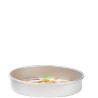 Teglia tonda liscia per torta americana in alluminio anodizzato alta 5 cm e diametro 10 cm da Decora Teglia tonda liscia per torta americana in alluminio anodizzato alta 5 cm e diametro 10 cm da Decora