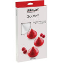 Goutte 55 Silikomart: stampo silicone 8 semifreddi gocce 3D da 54 x h40 mm