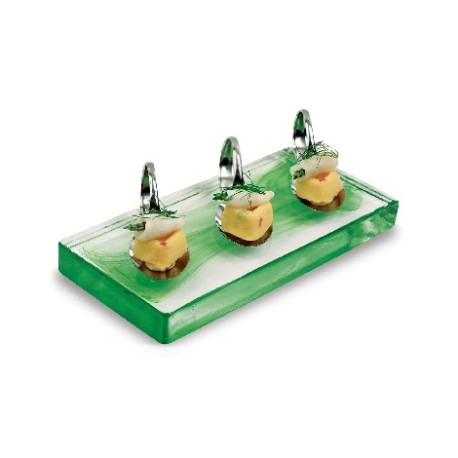 Stampo Small Square Savarin o mini savarin quadrati 3,3 cm in silicone di Silikomart Stampo Small Square Savarin o mini savarin quadrati 3,3 cm in silicone di Silikomart