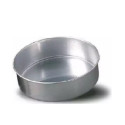 Tortiera Dritta Tonda Alta per Torta Americana di altezza 10 cm e diametro 25 cm