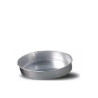 Tortiera dritta tonda bassa per torta americana in alluminio puro di altezza 5 cm e diametro 5 cm Tortiera dritta tonda bassa per torta americana in alluminio puro di altezza 5 cm e diametro 5 cm