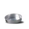 Tortiera dritta tonda bassa per torta americana in alluminio puro di altezza 5 cm e diametro 10 cm Tortiera dritta tonda bassa per torta americana in alluminio puro di altezza 5 cm e diametro 10 cm