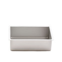 30 o 40 cm Teglia rettangolare liscia bordi dritti Decora per torta americana in alluminio anodizzato h 10 cm
