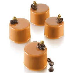 Cylinders Silikomart (Ø4,8/7cm) – Stampo in silicone per Monoporzioni a Cilindro