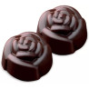 Rose: stampo in silicone per 15 cioccolatini rose di diametro 2,8 cm ed altezza 1,8 cm da Silikomart Rose: stampo in silicone per 15 cioccolatini rose di diametro 2,8 cm ed altezza 1,8 cm da Silikomart