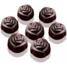 Rose: stampo in silicone per 15 cioccolatini rose di diametro 2,8 cm ed altezza 1,8 cm da Silikomart Rose: stampo in silicone per 15 cioccolatini rose di diametro 2,8 cm ed altezza 1,8 cm da Silikomart