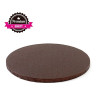 Vassoio sottotorta tondo marrone premium quality Decora da 25 cm Vassoio sottotorta tondo marrone premium quality Decora da 25 cm