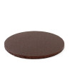 Vassoio sottotorta tondo marrone premium quality Decora da 25 cm Vassoio sottotorta tondo marrone premium quality Decora da 25 cm