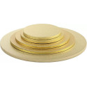 Da 20 a 36 cm sottotorta cartone dorato tondo Decora vassoio torta rigido spessore 1,2 cm