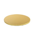 Vassoio sotto-torta forma tonda color dorato di diametro 20 cm da Decora