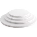 Da 20 a 45 cm sottotorta cartone bianco tondo Decora vassoio torta rigido spessore 1,2 cm