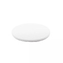 Vassoio sottotorta tondo bianco o disco bianco per torta da 25 cm, alto 1,2 cm da Decora