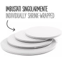 Da 20 a 45 cm vassoio sottotorta tondo bianco o disco bianco per torta alto 1,2 cm da Decora