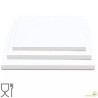 Da 20 a 40 cm sottotorta cartone bianco quadrato Decora vassoio torta rigido spessore 1,2 cm