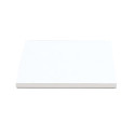 Vassoio sottotorta quadrato bianco 20x20 h1,2 cm in cartoncino rigido per alimenti da Decora