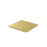 Sottotorta in cartoncino quadrato dorato Decora 20x20 h1,2 cm vassoio torta rigido Sottotorta in cartoncino quadrato dorato Decora 20x20 h1,2 cm vassoio torta rigido