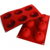 Magic Dome Silikomart stampo silicone 6 magiche cupole semisfere ø75 h 40 mm