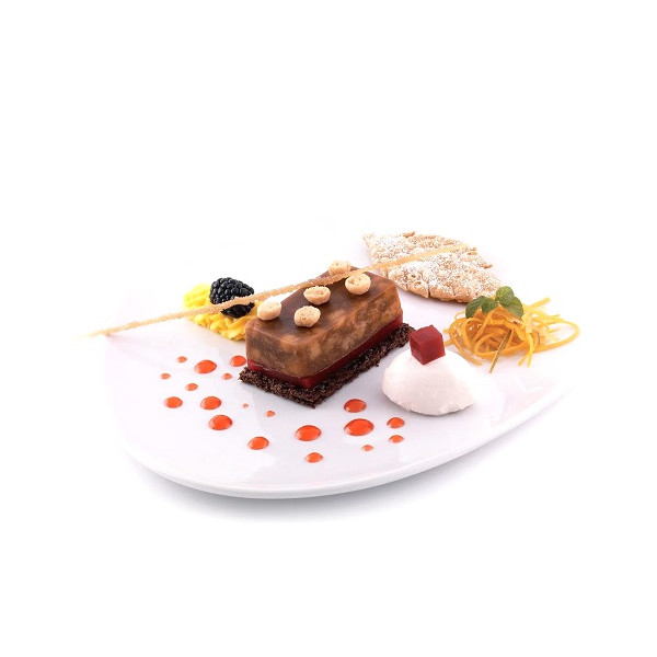 Wide Rectangle Cake: stampo rettangolo in silicone per 7 forme rettangolari da 8,7 cm SF110 di Silikomart