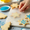 Decorazioni Christmas Decora: set 2 tagliapasta e 4 stencil per alberi e stelle natalizie decorati Decorazioni Christmas Decora: set 2 tagliapasta e 4 stencil per alberi e stelle natalizie decorati