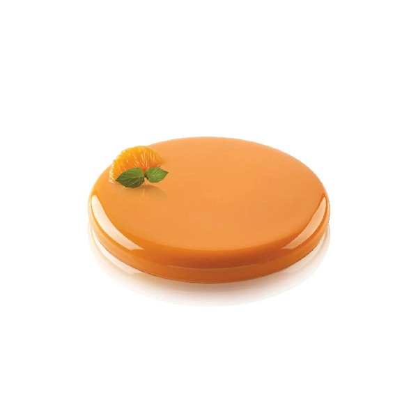 Decor Round 400 Silikomart: stampo silicone per decoro per torta tonda da 16 x h 2 cm