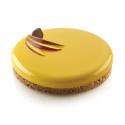 Decor Round 460 Silikomart: stampo silicone per decoro per torta tonda da 17,5 x h 2 cm