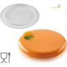 Decor Round 400 Silikomart: stampo silicone per decoro per torta tonda da 16 x h 2 cm Decor Round 400 Silikomart: stampo silicone per decoro per torta tonda da 16 x h 2 cm