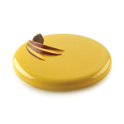 Decor round 460 Silikomart: stampo silicone per decoro per torta tonda da 17,5 x h 2 cm
