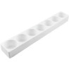 Multiflex 40 stampo silicone 7 Dischi diametro 45 mm h 25 mm da Silikomart Multiflex 40 stampo silicone 7 Dischi diametro 45 mm h 25 mm da Silikomart